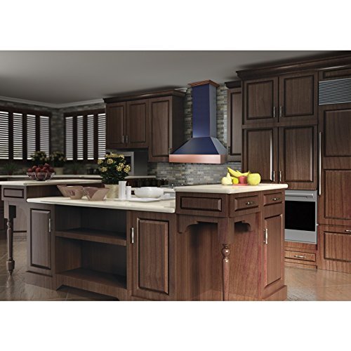 30" 900 CFM Wall Mounted Range Hood Finish: Black & Copper N4