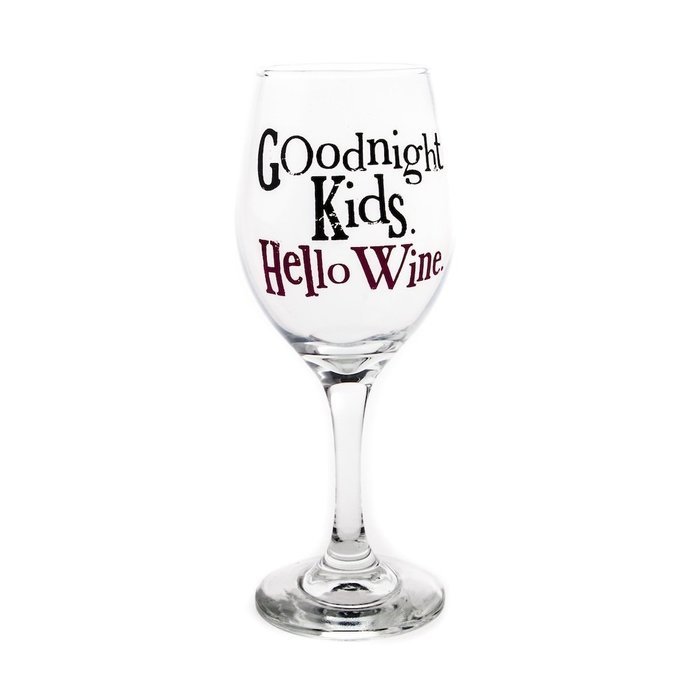 Bright Side Mums Wine Glass N3