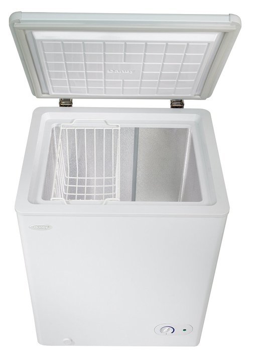 Danby DCF072A2WDB1 Chest Freezer, 7.2 Cubic Feet, White N13