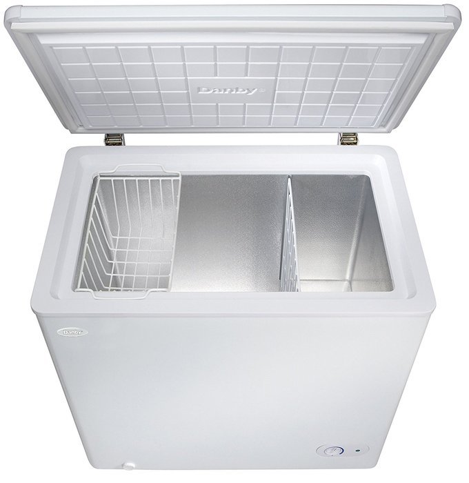 Danby DCF072A2WDB1 Chest Freezer, 7.2 Cubic Feet, White N14