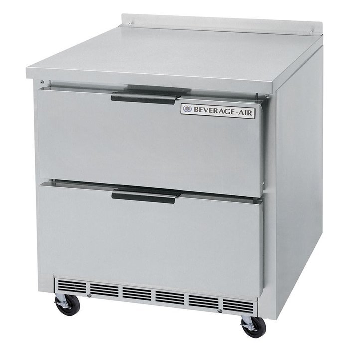 Beverage-Air WTRD36A-2 36" wide x 29" Deep Worktop Cooler w/ 2 Drawers