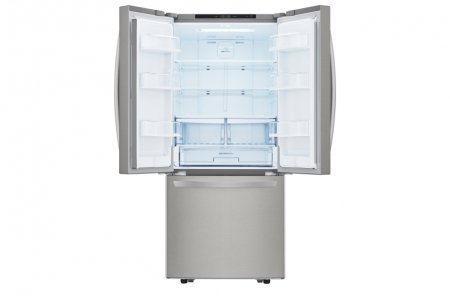 LG LFCS22520S 30" Energy Star Freestanding French Door Refrigerator with 21.8 cu. ft. Capacity, in Stainless Steel N2
