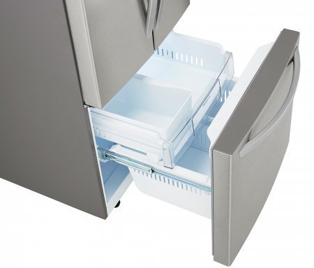 LG LFCS22520S 30" Energy Star Freestanding French Door Refrigerator with 21.8 cu. ft. Capacity, in Stainless Steel N3