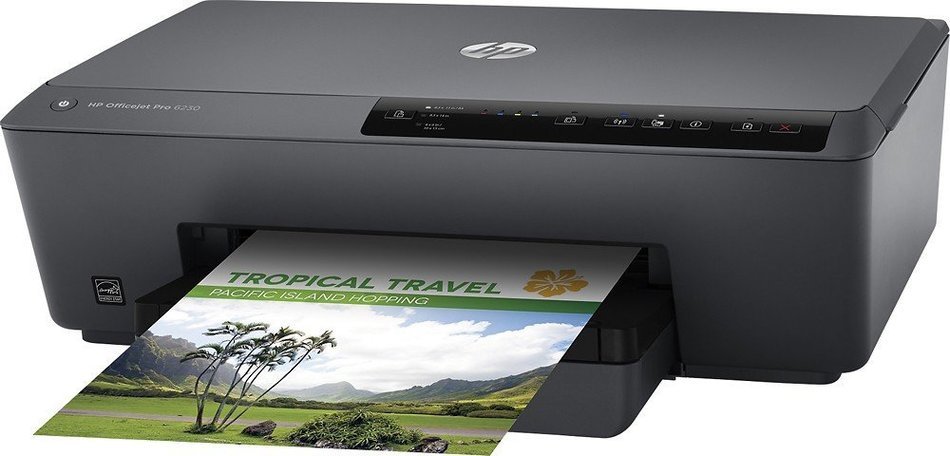 HP - Officejet Pro 6230 Wireless ePrinter - Black N2