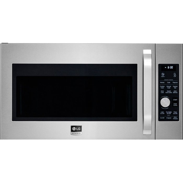LG LSMC3086STStudio 1.7 Cu. Ft. Stainless Steel Over-the-Range Microwave N2
