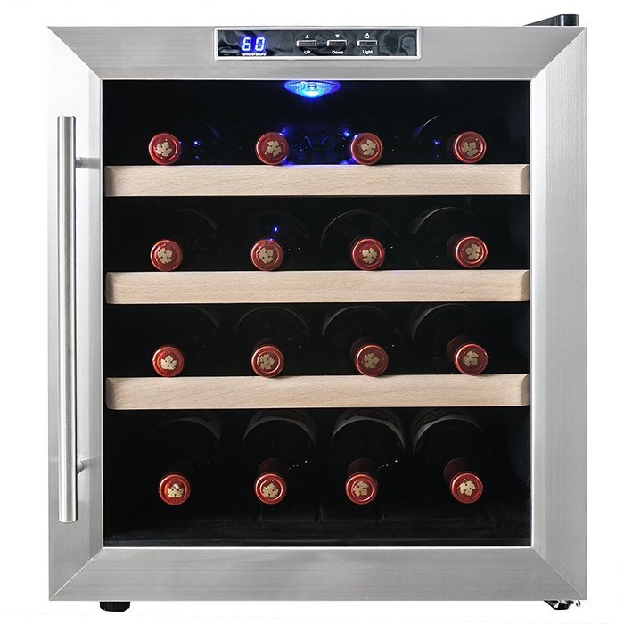 Firebird New Thermoelectric Quiet Operation Wine Cooler Cellar Chiller Refrigerator (28 bottles) N8