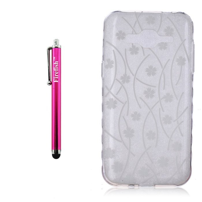 J3 Case, Firefish High Quality Soft TPU [Soft-Flex] Scratch-Resistant Shock Absorption Technology Case Specially... N387