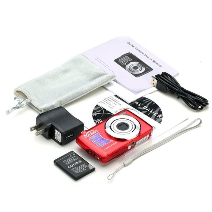 WIFI Sports DV, SANNYSIS Amkov CDOE3 2.7 Inch TFT 3X Optical Zoom 15MP 1280 X 720 HD Anti-shake Smile Capture... N25