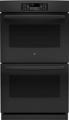 GE JT3500DFBB 30" 10 cu. ft. Total Capacity Electric Double Wall Oven in Black N2