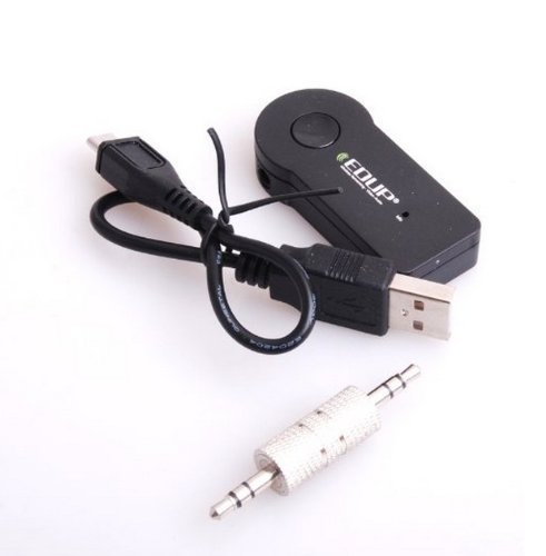 EDUP EP-B3511 Handsfree Hands-Free Wireless Car Bluetooth V3.0 Music Receiver Adapter A2DP Stereo Profile Mic... N3