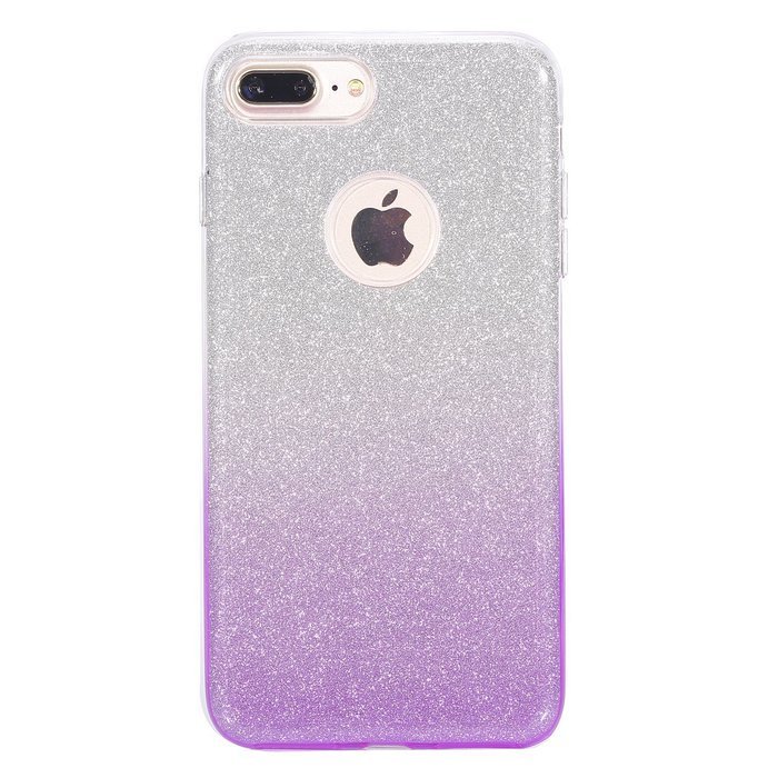 iPhone 7 2016 Bling Case,IKASEFU Creative 3 Layer Glitter Skin+Tpu+PC Glorious Silicone Bumper Case Cover for... N24