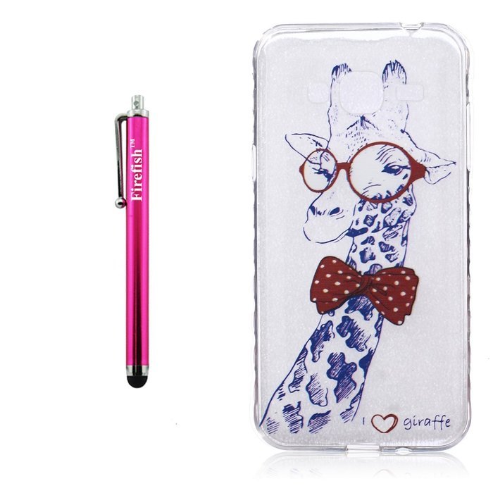 J3 Case, Firefish High Quality Soft TPU [Soft-Flex] Scratch-Resistant Shock Absorption Technology Case Specially... N453