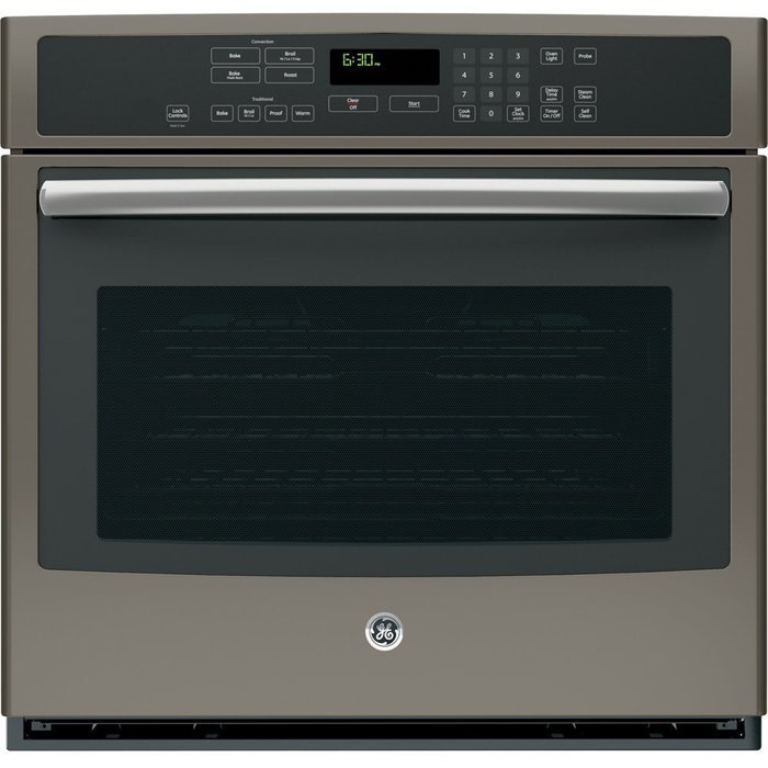GE Profile PT7050EHES 30" Built-In Electric Convection Single Wall Oven with 5.0 cu. ft. Capacity, in Slate.