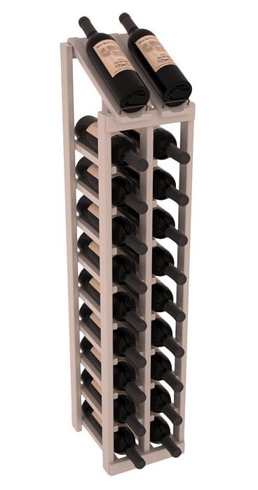 Wine Racks America Ponderosa Pine 2 Column 10 Row Display Top Kit. 13 Stains to Choose From! N5