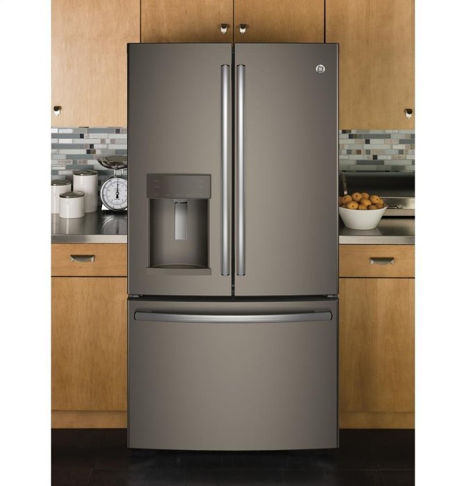 GE 27.8 Cu. Ft. Stainless Steel French-Door Bottom Freezer Refrigerator N4