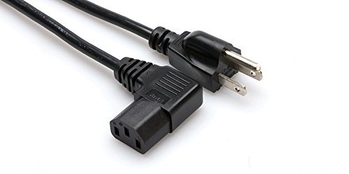 6FT Right Angled AC Power Cord for HP LE1901w 19-inch Widescreen LCD Monitor + 3 Outlet Adapter N2
