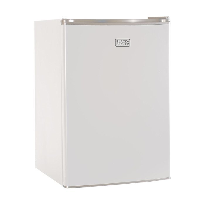 BLACK+DECKER BCRK25B 2.5 Cu. Ft. Energy Star Refrigerator with Freezer, Black N10