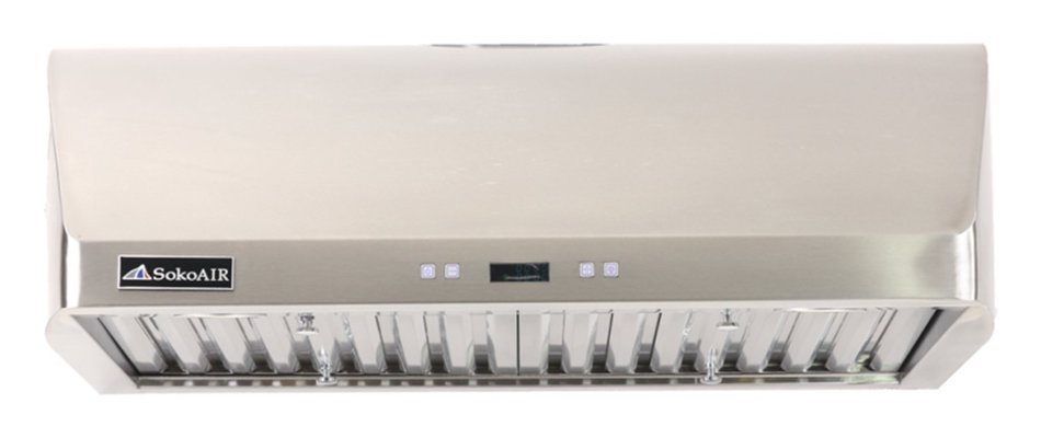 36" SokoAir SK-UC2510 STAINLESS STEEL UNDER CABINET RANGE HOOD N3