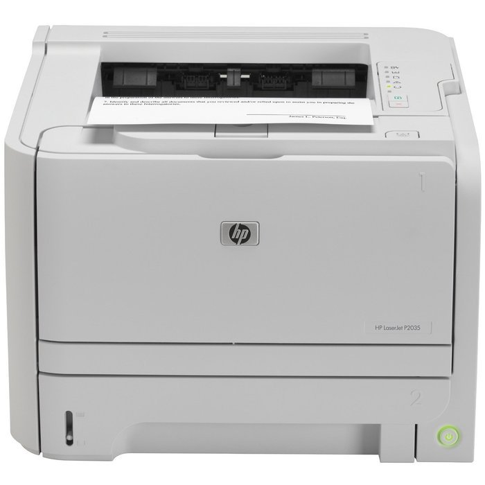 HEWLETT PACKARD Laserjet P2035 Printer Monochrome 1200 dpi x 1200 dpi Up to 25,000 pages