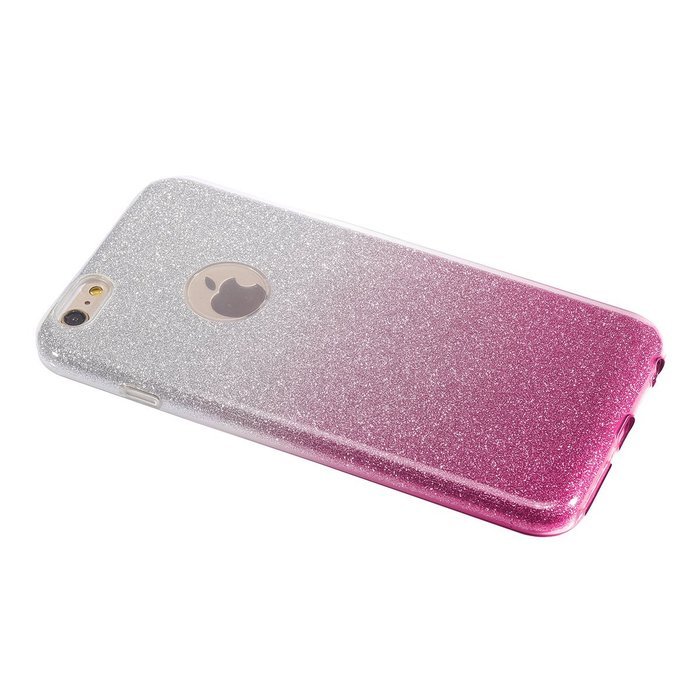 iPhone 6S Plus Bling Case,IKASEFU Creative 3 Layer Glitter Skin+Tpu+PC Glorious Silicone Bumper Case Cover for... N22