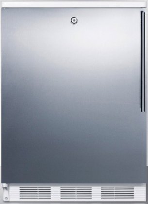 Summit FF6LBISSHVLHD 24" AccuCold Series Medical Freestanding or Built In Compact Refrigerator with 5.5 cu. ft...
