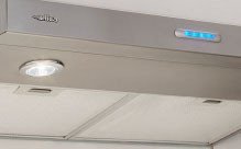 ELICA EAL330WT 30" Under Cabinet Mount Hood with 300 CFM, 3 Blower Speeds, Halogen Lighting, Dishwasher Safe Filters... N4