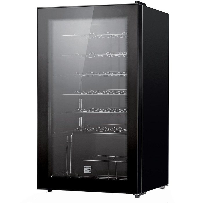 Kenmore 33-Bottle Wine Chiller - Black N3