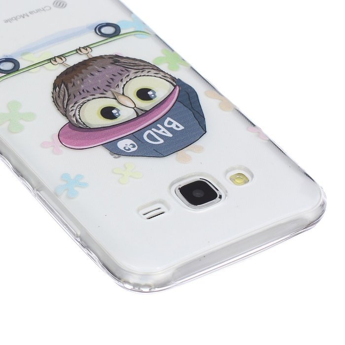 J7 Case, Firefish Colorful Pattern TPU Durable Soft TPU Back [Soft-Flex] [Shock Absorption Technology] Case for... N73