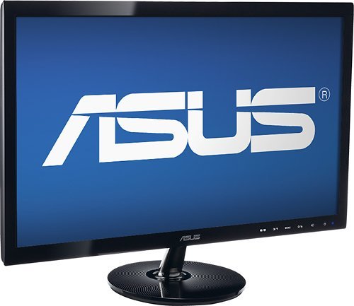 Asus - 20" Widescreen Flat-Panel LED HD Monitor - Black N2