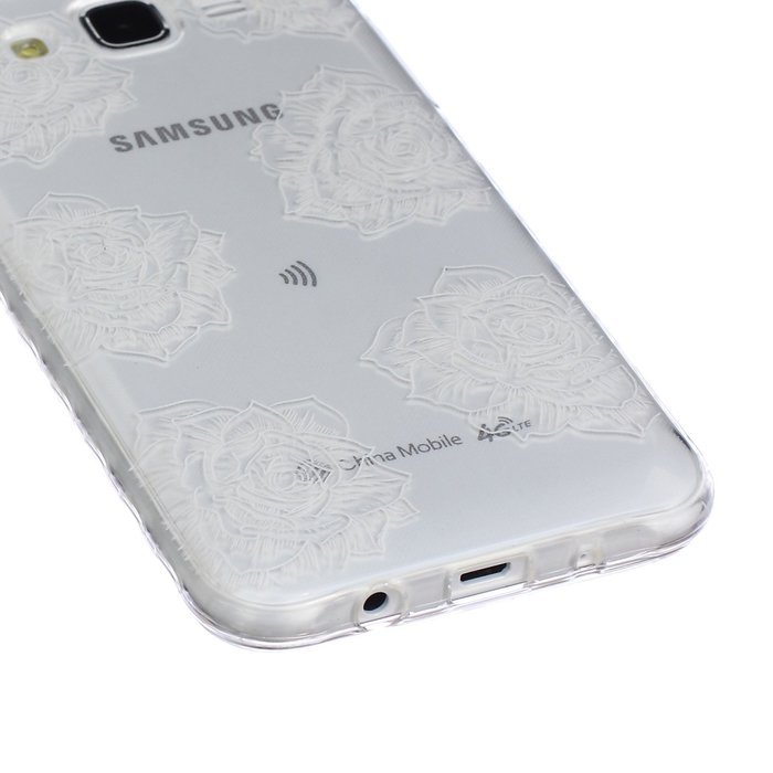 J7 Case, Firefish Colorful Pattern TPU Durable Soft TPU Back [Soft-Flex] [Shock Absorption Technology] Case for... N86