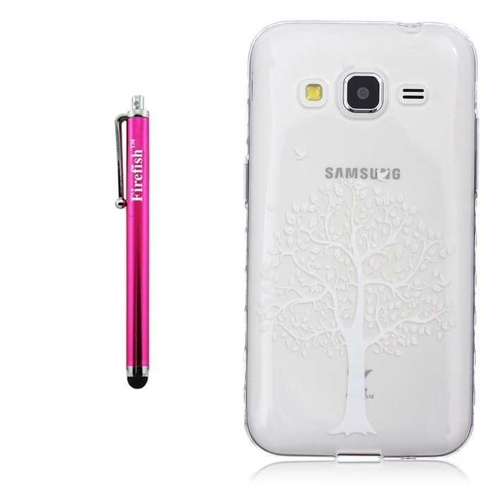 J7 Case, Firefish Colorful Pattern TPU Durable Soft TPU Back [Soft-Flex] [Shock Absorption Technology] Case for... N91