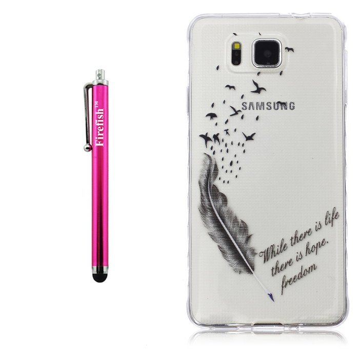 J7 Case, Firefish Colorful Pattern TPU Durable Soft TPU Back [Soft-Flex] [Shock Absorption Technology] Case for... N95