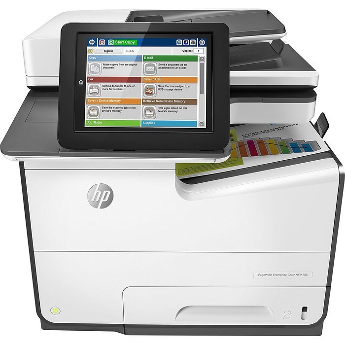 HP PAGEWIDE 586F CLR PAGEWIDE