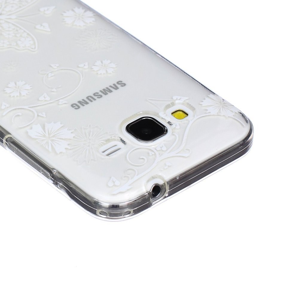 J7 Case, Firefish Colorful Pattern TPU Durable Soft TPU Back [Soft-Flex] [Shock Absorption Technology] Case for... N111