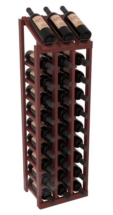 Wine Racks America Redwood 3 Column 10 Row Display Top Kit. 13 Stains to Choose From! N10