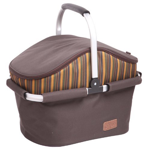 Outdoor Picnic Basket Portable Cooler Bag 46*25*33Cm N3