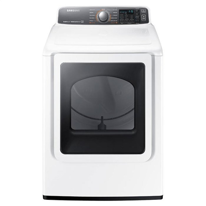 Samsung DV48J7700GW 7.4 Cu. Ft. White With Steam Cycle Gas Dryer