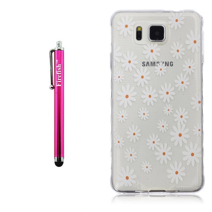 J7 Case, Firefish Colorful Pattern TPU Durable Soft TPU Back [Soft-Flex] [Shock Absorption Technology] Case for... N134
