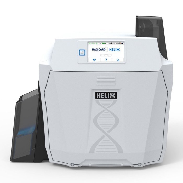 Magicard Helix ID Card PVC Badge Printer - (High Definition Retransfer)