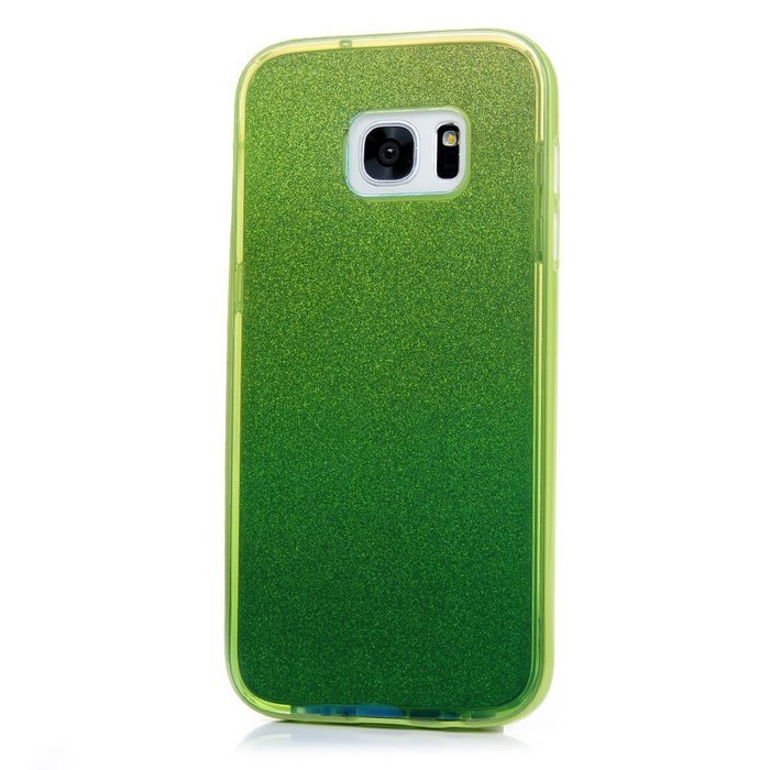 Badalink Galaxy S7 Edge Case 3 in 1 Shockproof Drop Protection Soft TPU Protective Inner Bumper + PC Frame with... N12