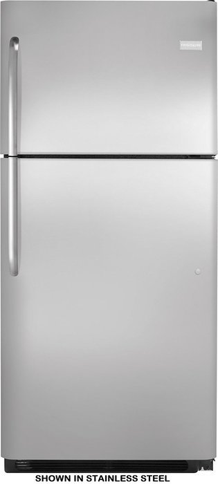 Frigidaire FFHT2131QM 30" Top-Freezer Refrigerator, Silver Mist