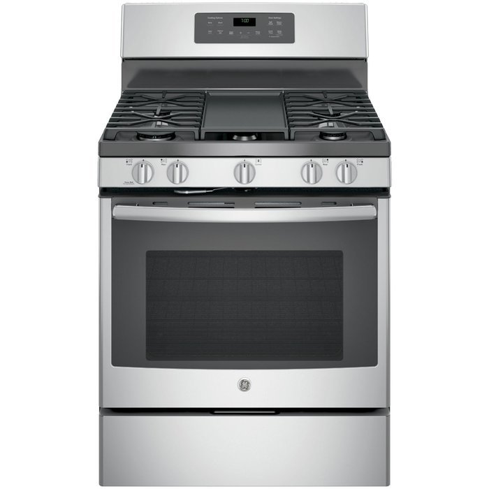 GE JGB700SEJSS 30" Stainless Steel Gas Sealed Burner Range - Convection