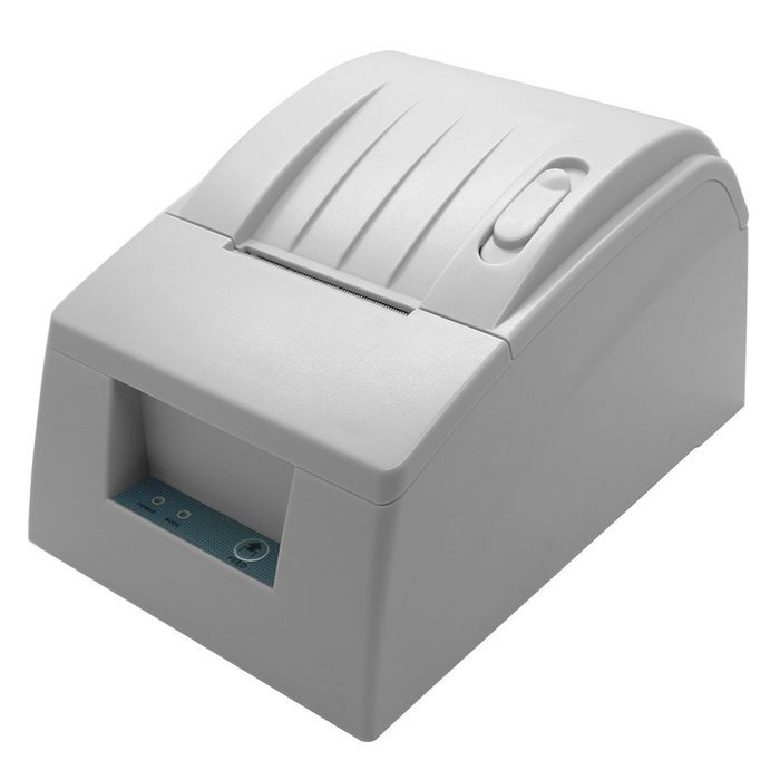 High Speed 58mm Wireless Bluetooth Thermal Receipt Printer VOXLINK POS Printer, Android Compatible White N2