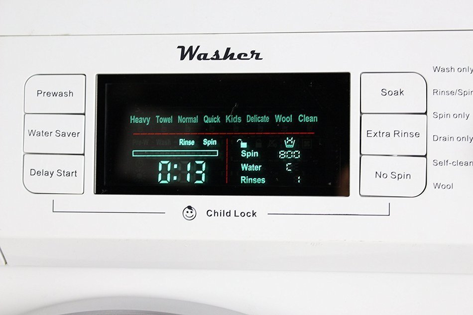 Triton TW820 Triton TW820 Compact Washer with 14 Programs, White