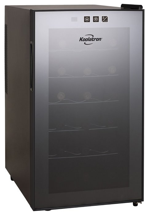 Koolatron WC18-MG18-Bottle Freestanding Dual-Zone Tower Wine Cellar