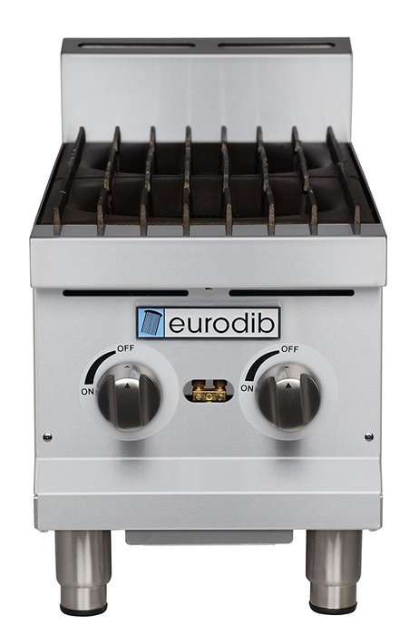 Eurodib HP636 Stainless Steel 6 Burners Hot Plate N5