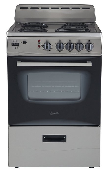Avanti ER20P3SG Freestanding 20" Electric Range, Stainless Steel