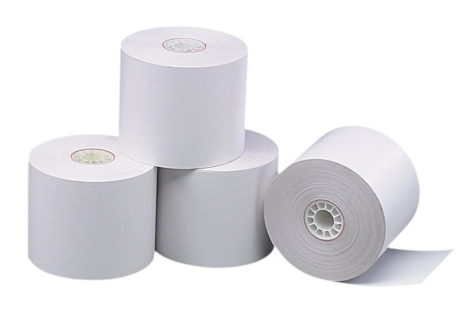 PM Company Perfection One Ply Thermal Rolls, 2.25 X 185 Feet, White, 48 Rolls Per Carton (05252)