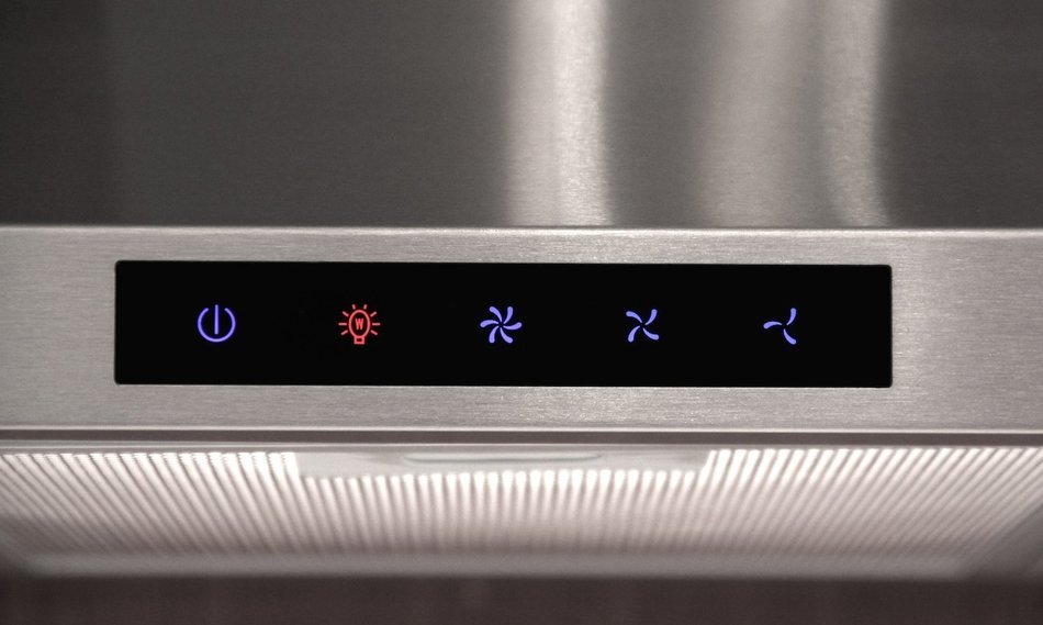 Kitchen Bath Collection STL75-LED Stainless Steel Wall-Mounted Kitchen Range Hood with High-End LED Lights, 30" N3