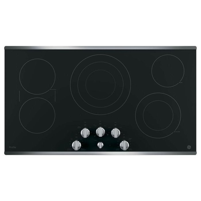 GE Profile PP7036SJSS 36" Stainless Steel Electric Cooktop N2